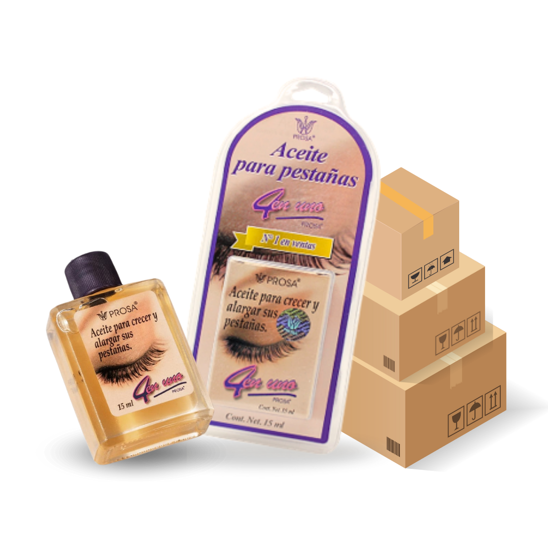 Aceite para pestañas 100 Unidades