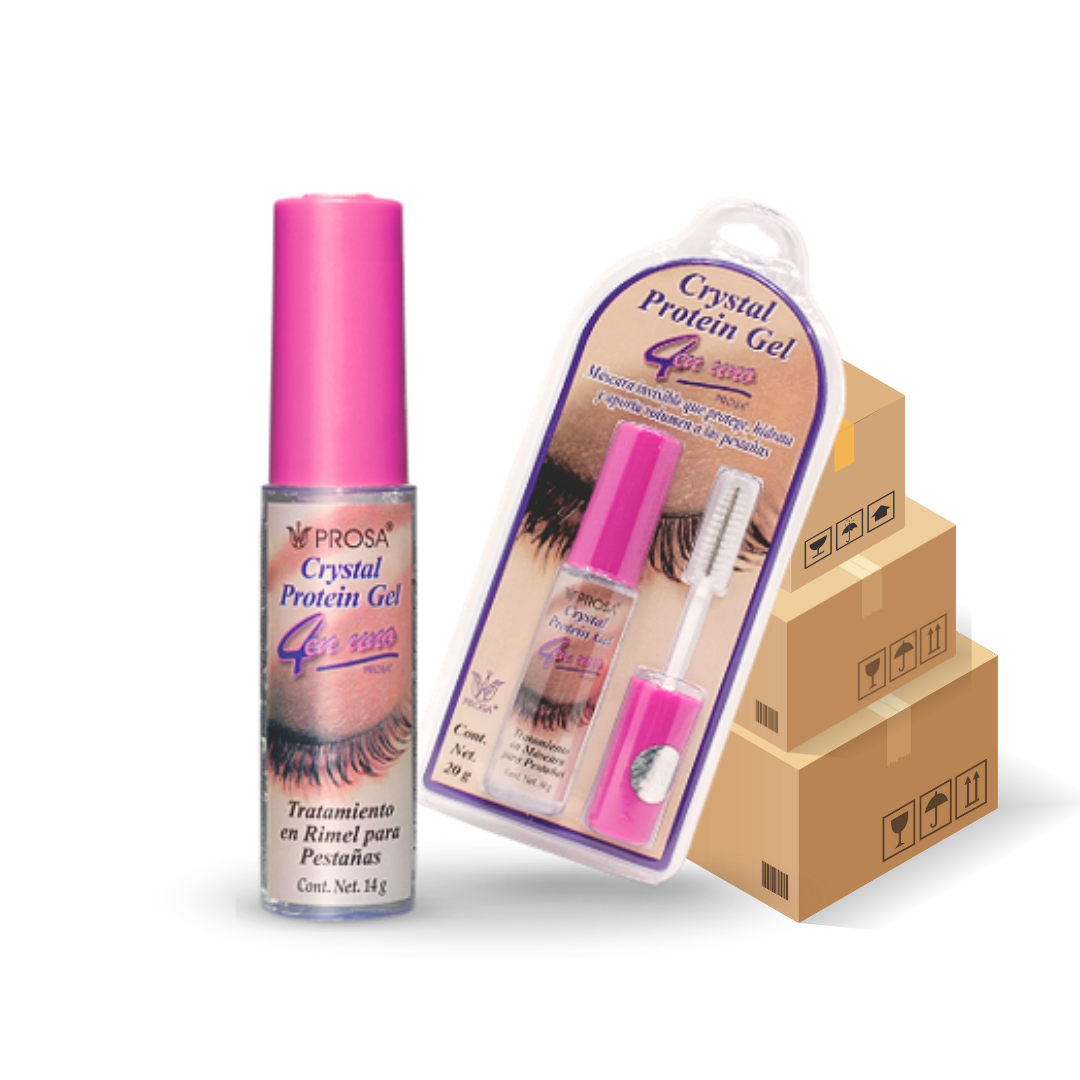 Máscara Crystal Protein Gel 100 Unidades